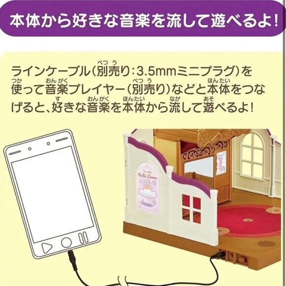 Calico Critters Ballet Theatre Japanese Packing Version w/1 Critter New in Box - Picture 10 of 16